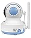 Foscam FBCAM3502 Add-On Camera for FBM3502 Digital Video Baby Monitor - Auto Motion Tracking with Pan/Tilt, Enhanced Night Vision, Video-Off Feature, Lullaby, Digital Zoom, Two-Way Audio, Temperature Monitor, 2.4 Ghz Wireless FHSS - Standalone Camera (White/Blue)