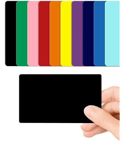 QUARKZMAN 30 Stück Blanko-PVC-Karten Farbe, CR80 30 Mil Kunststoffkarten Blanko-ID-Karte Wasserdicht für ID-Badge, Kreditkarten, Identifikationsabzeichen, Drucker, Blau QUARKZMAN 30 Stück Blanko-PVC-Karten Farbe, CR80 30 Mil Kunststoffkarten Blanko-ID-Karte Wasserdicht für ID-Badge, Kreditkarten, Identifikationsabzeichen, Drucker, Blau