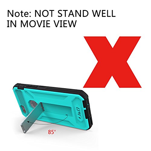 iPhone 6S  iPhone 6 Funda  J D  Armadura Delgada   Doble Capa   Protecci  n Pesada  H  brida Resistente Funda Protectora y Robusta para iPhone 6S  iPhone 6     Turquesa