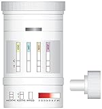 10 Panel Integrated Drug Test Cup (Ideal for Workplace Drug Testing) by Miller Medical