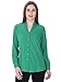 MansiCollections Jade Green Formal Shirt For Women RS.399.00