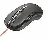 5 PowerPoint-Funktionen (Start, Stopp, nächste Folie, vorherige Folie und schwarzer Bildschirm). Funkreichweite bis zu 10 Meter