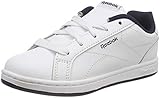 Material: Skin Reebok Royal Complete CLN, Zapatillas de Gimnasia Unisex Niños, Blanco White/Collegiate Navy/No Texture Toe, 36.5 EU