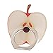 Produktbild Aokbi Cartoon Frucht Gestalten Finger Halter Griff Halter, Handyhalter Handy Halterung 360 Grad Ring Finger Halterung Handy Stand für iPhone XS Max 8 Plus 7 Plus iPad Tablet Telefon (Apfel)