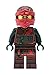 Produktbild LEGO Ninjago 9009280 Hands of Time Kai Kinder-Wecker mit Minifigur und Hintergrundbeleuchtung, rot/schwarz, Kunststoff, 24 cm hoch, LCD-Display, Junge/Mädchen, offiziell