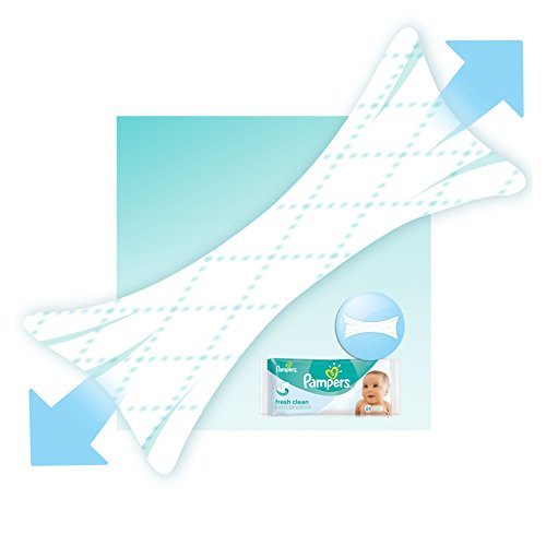 Pampers Fresh Clean Feuchttücher, 2-Monatspack, 768 Tücher (12 x 64 Stück) - 6
