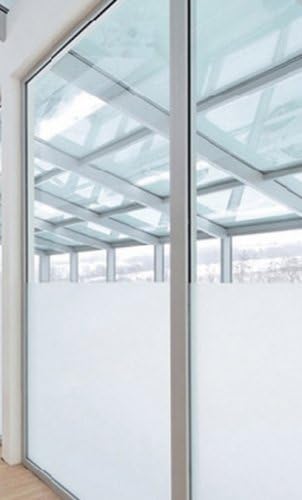 White Frosted Privacy Glass Window Film (Solar Control & Privacy) (76cm x 6 Metre)