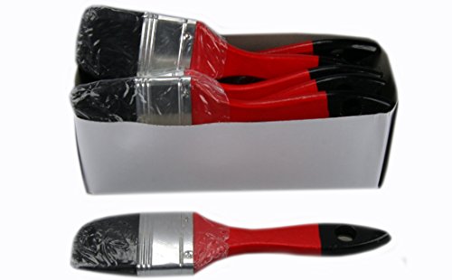 36 x Lackierpinsel Je 12 x 20 – 35 – 50mm für Beschichtungen mit lösemittelhaltigen Farben, Lacken und Lasuren - 2