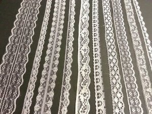 &Gems UK Weiß Kristalle Vintage-Stil Spitze, 40 m Sortiment, für Braut/Hochzeit/Trim Band