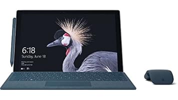Microsoft Surface Pro (31,24 cm (12,3 Zoll) Intel Core i5 der 7. Gen, 8 GB RAM, 256 GB SSD Windows 10 pro, ohne Stift) silber