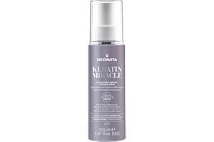 Medavita | Keratin Miracle Smoothing Thermo Defence Spray, 150ml, Termoprotettore con Cheratina, per Capelli Lisci, Lucidi e Protetti