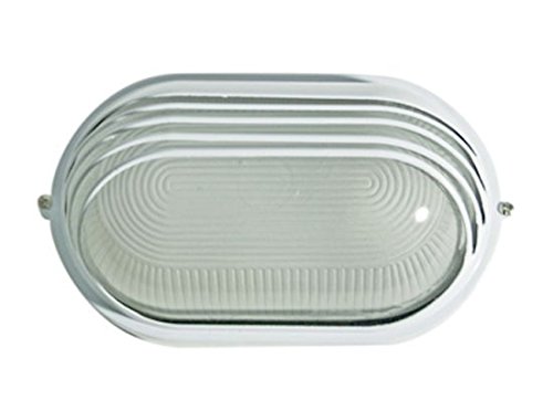 Preisvergleich Produktbild LBA Wandleuchte Außen NONO-g Blanche E27 100 W