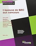 L'épreuve de QRC aux concours