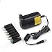 Produktbild KFD AC DC Adapter 12V 2.0a Ladegerät Universal Netzteil für Trekstor 2 in 1 Primetab T13-PO A13B Ladekabel, Medion E2227T E2213 E2293 Netbook, Intenso pc tab 1004, Fritzbox 7390 7490 mit 7 Stecker