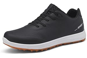 Ybberik Zapatos de Golf Zapatos de Golf Antideslizantes Transpirables Impermeables Al Aire Libre para Hombres y Mujeres