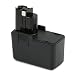 Produktbild POWERAXIS 9,6V 2,0Ah NiMH Ersatzakku für Bosch BAT001 2607335035 2607335037, Bosch PSR 9.6 VE, PSB 9.6VES-2, PDR 9.6 VE, PBM 9.6 VSP-2, GSR 9.6VES-2, GSB 9.6 VES-2