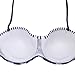 Vintage Retro High Waist Push Up Bandeau Bikini Swimwear Swimsuit Set