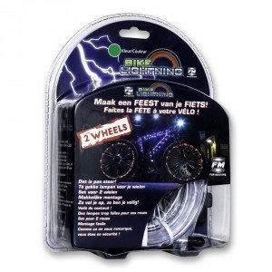 Preisvergleich Produktbild Intertoys - Wheely Brights 1478864. LED Fahrradbeleuchtung. Grün.