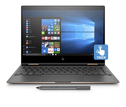 HP Spectre x360 13ae004na 13 3-Inch 4K Convertible Laptop with stylus -  Dark Ash Silver   Intel Core i5-8250U  8 GB RAM  256 GB SSD  Intel UHD Graphi