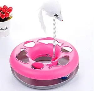 Kiki N Pooch Catch The Mouse Motion Cat Toy (Color May Vary)