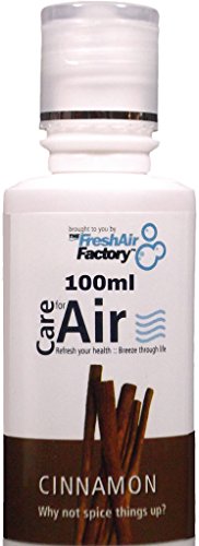 Para Aire Purificadores - CareforAir Canela Esencia 100 mL - Un Cálido y Estimulante Fragancia - Inspirador y Estado De Ánimo Mejora - Antibacteriano y Desinfectante - UTILIZADO EN REVITALIZADORES, IONIZADORES, HUMIDIFICADORES - 100% Producto GarantíA De Satisfacción