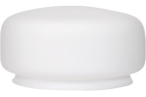WESTINGHOUSE LIGHTING Westinghouse 8704240 Abat-jour tambour opale mate Verre blanc