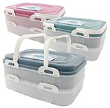 Party Container Kuchenbehälter Lebensmittel Transportbox XL...
