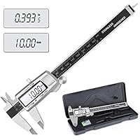 Calibro Digitale, Joylink Calibro a Corsoio 150mm / 6 inch con Ampio Display LCD Inch/Millimete Electronic Digital Caliper per Misurzione Esterna, Interna, Profondità e di Passo