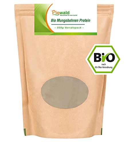 Preisvergleich Produktbild BIO Mungobohnen Protein - 500g Vorratspack
