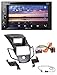 Produktbild caraudio24 Pioneer AVH-A3200DAB Bluetooth 2DIN USB DVD DAB MP3 Autoradio für Ford Fiesta 08-10 Display schwarz