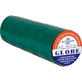 GLOBE Elektrik Bandı, Yeşil, 10'lu Paket
