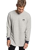 Druck auf der Brust Quiksilver True Roots - Sweatshirt for Men - Sweatshirt - Männer - L - Grau