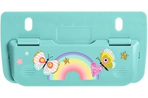 N.N. Flowers & Friends Taschenlocher | 3 Verschiedene Motive | Mini-Locher für unterwegs zum schnellen Abheften