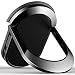 Produktbild Handy Fingerhalter 360°drehbarer Smartphone Ringhalter Finger Halterung Fitness Griff Halter Sport Ständer Tablet Apple iPhone 8 X iPad Samsung Galaxy S8 Huawai (Schwarz)