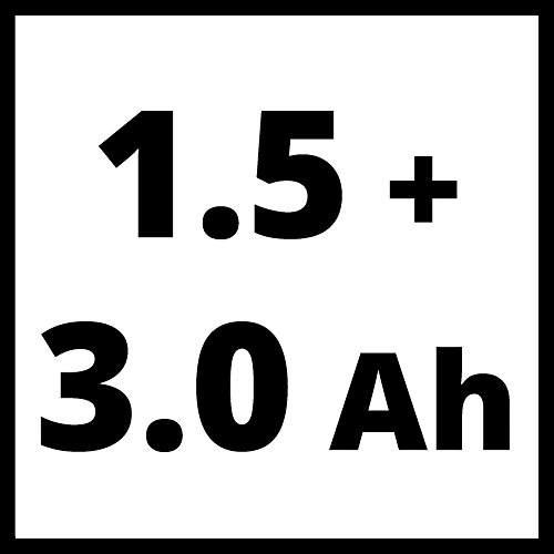 Einhell Maschinen/Werkzeug-Set TE-TK 18 Li Power X-Change (Lithium Ionen, 18 V, Akku-Bohrschrauber, Akku-Winkelschleifer, inkl. 1,5 Ah, 3,0 Ah Akku und Ladegerät) - 7