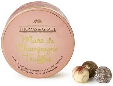 Thomas and Grace Luxury Assortment of Milk and White Chocolate Truffles