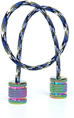 Begleri Fidget Beads Handmade EDC Greece Worry Beads Finger Yo-Yo Begleri Finger Extreme Sports Finger Spinning Baubles Cool Colors (First generation)