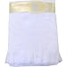 BabyPrem Baby Large Soft White Acrylic Fern Shawl Blanket 122 x 122cm WHITE