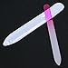SODIAL(R) 5.5 Inch Crystal Glass Nail File Double Work Sides Durable Case for Natural and Acrylic Nails--Pink