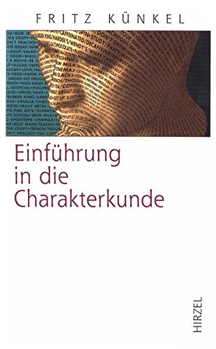 Preisvergleich Produktbild Einführung in die Charakterkunde