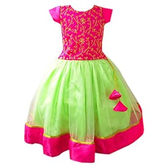 baby frock lehenga
