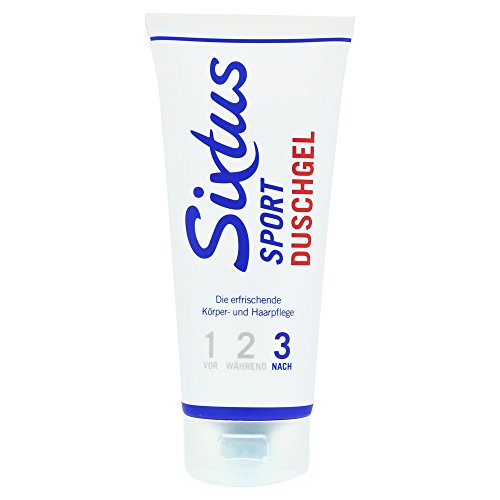 Preisvergleich Produktbild Sixtus Sport Duschgel,weiß, 200 ml