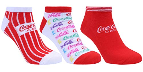 Preisvergleich Produktbild 3x rote Coca-Cola-Socken