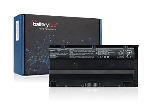 8 Zellen Batterytec® Laptop Akku für ASUS A42-G75, ASUS G75 G75V G75VM G75VM G75VX, ASUS G75 3D, G75V 3D, G75VM 3D, G75VW 3D, G75VX 3D. [14.4V 4400mAh, 12 Monate Herstellergarantie]