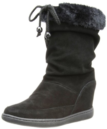 Skechers USA Womens Plus 3 - Pyramids Snow Boots 48034 Black 8 UK, 41 EU