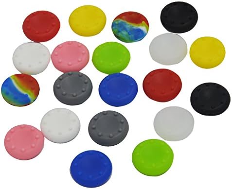 Gosear®20 x Silicone Analog Controller Thumb Stick Grips Cap Cover for Sony Play Station 4 PS4 Game Accessories Replacement Par