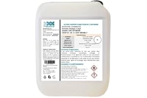 MEDILIFE 5L d’Alcool Isopropylique 99,9% extra pur - Isopropanol liquide IPA parfait comme solvant, nettoyant et dégraissant EP/USP GRADE
