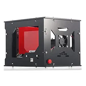 2000mW Laser Engraving Machine, High Precision Mini DIY USB Laser Engraver, High Speed Laser Engraving, 38mm * 38mm Engraving Area, DIY Carving Machine for XP/Win 7 / Win 8 / Win 10