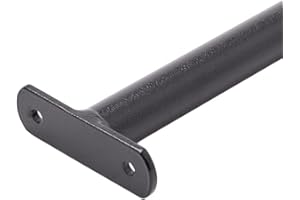 Buzz Gardens PULL UP GYMNASTICS Powder Coated Metal Monkey Bars Dip bar Ladder Rungs Chin up Climbing (Black 600mm)