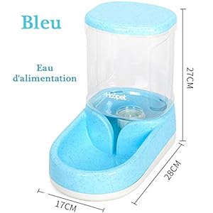 YunNasi – Dispensador automático de Alimentos y Agua para Perros, Gatos, Animales de compañía, Conservador de Alimentos y Agua para Mascotas